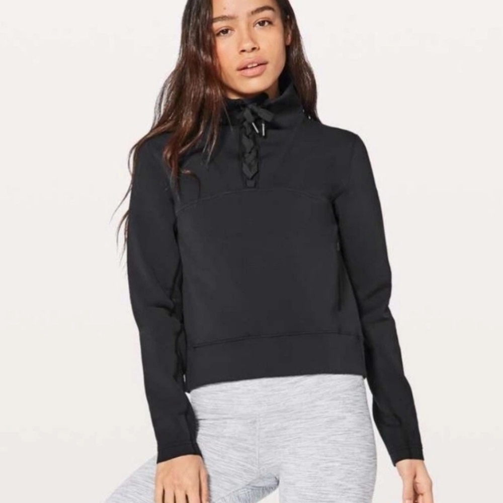 Lululemon Tied To You Pullover Crop